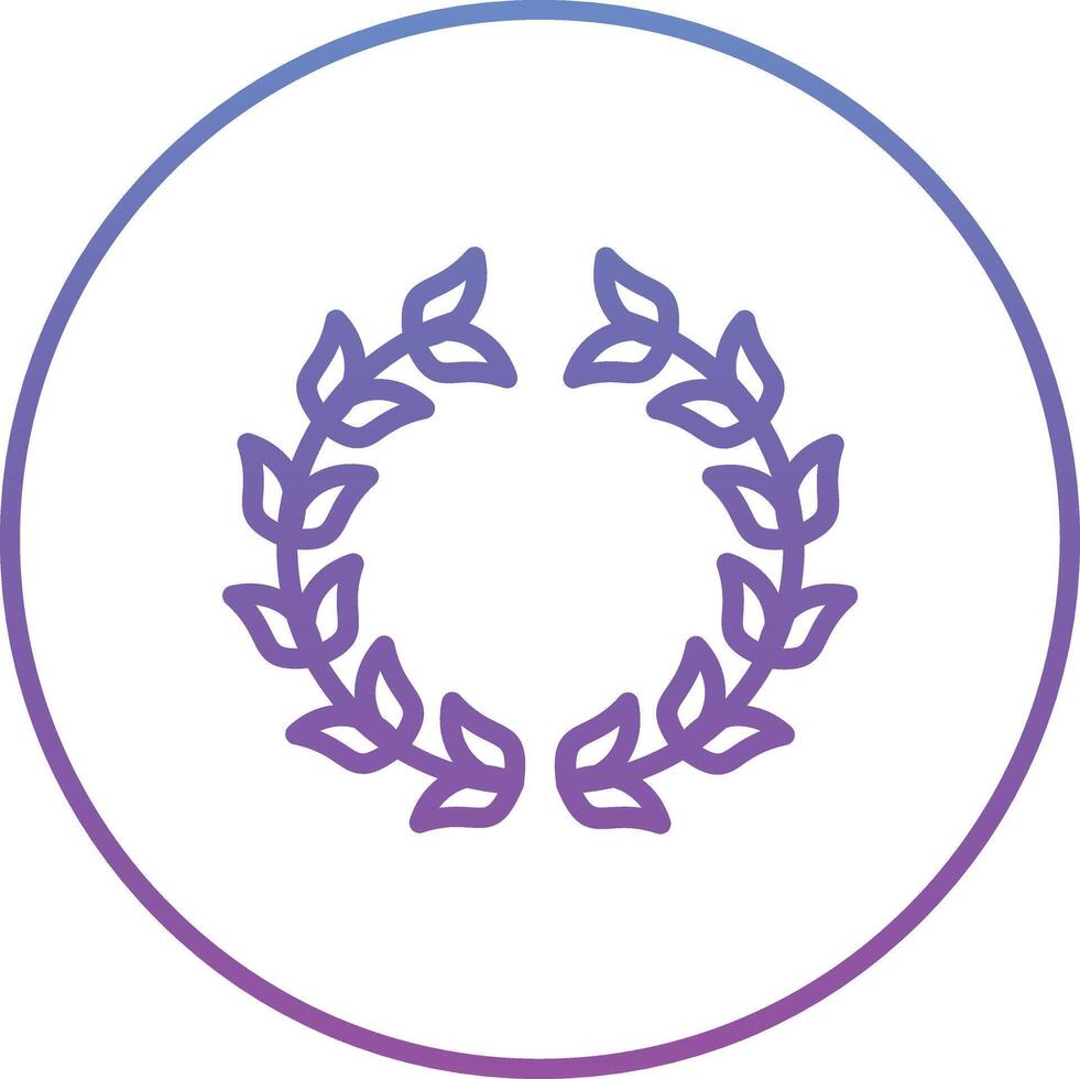 Wreath Vector Icon