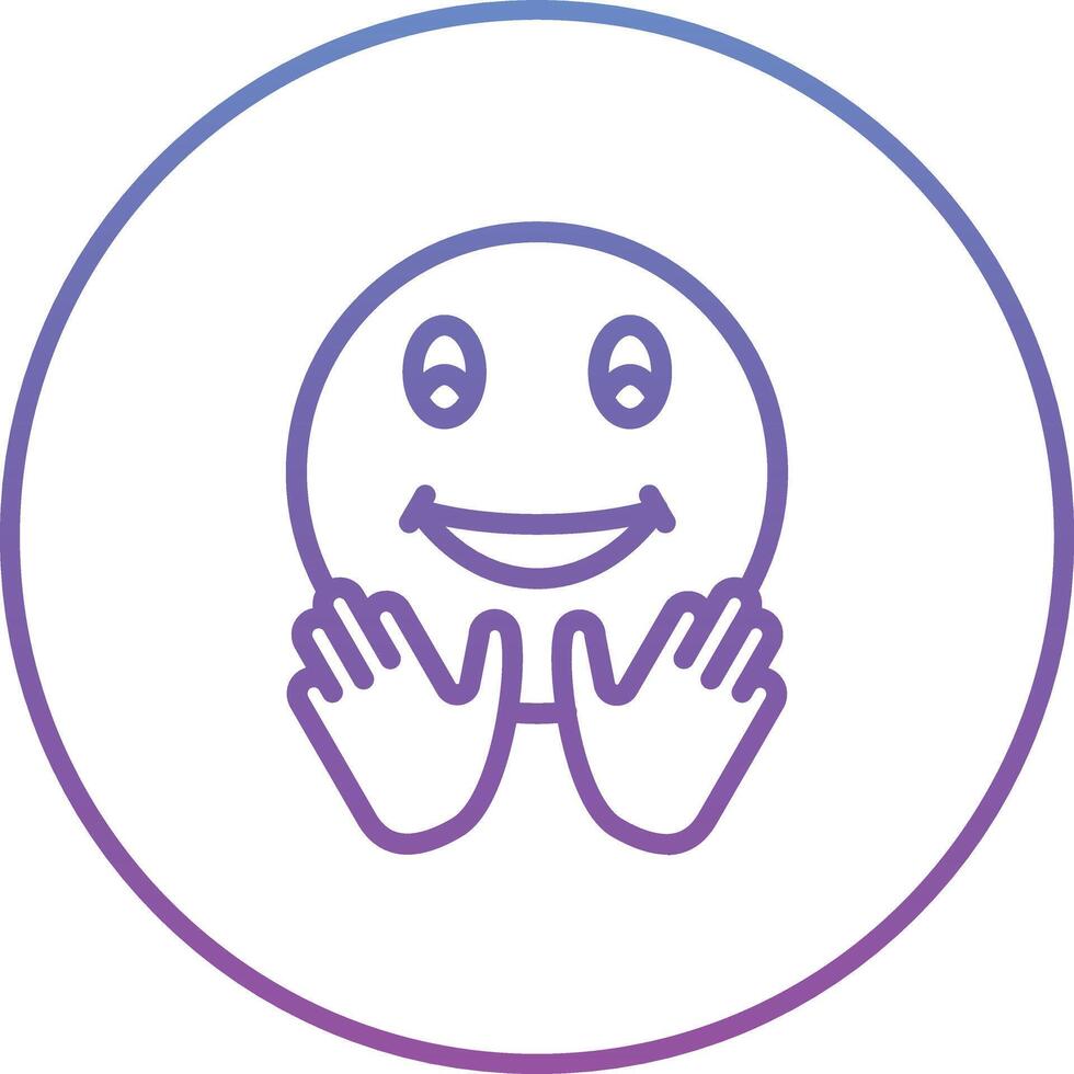 Hugging Face Vector Icon