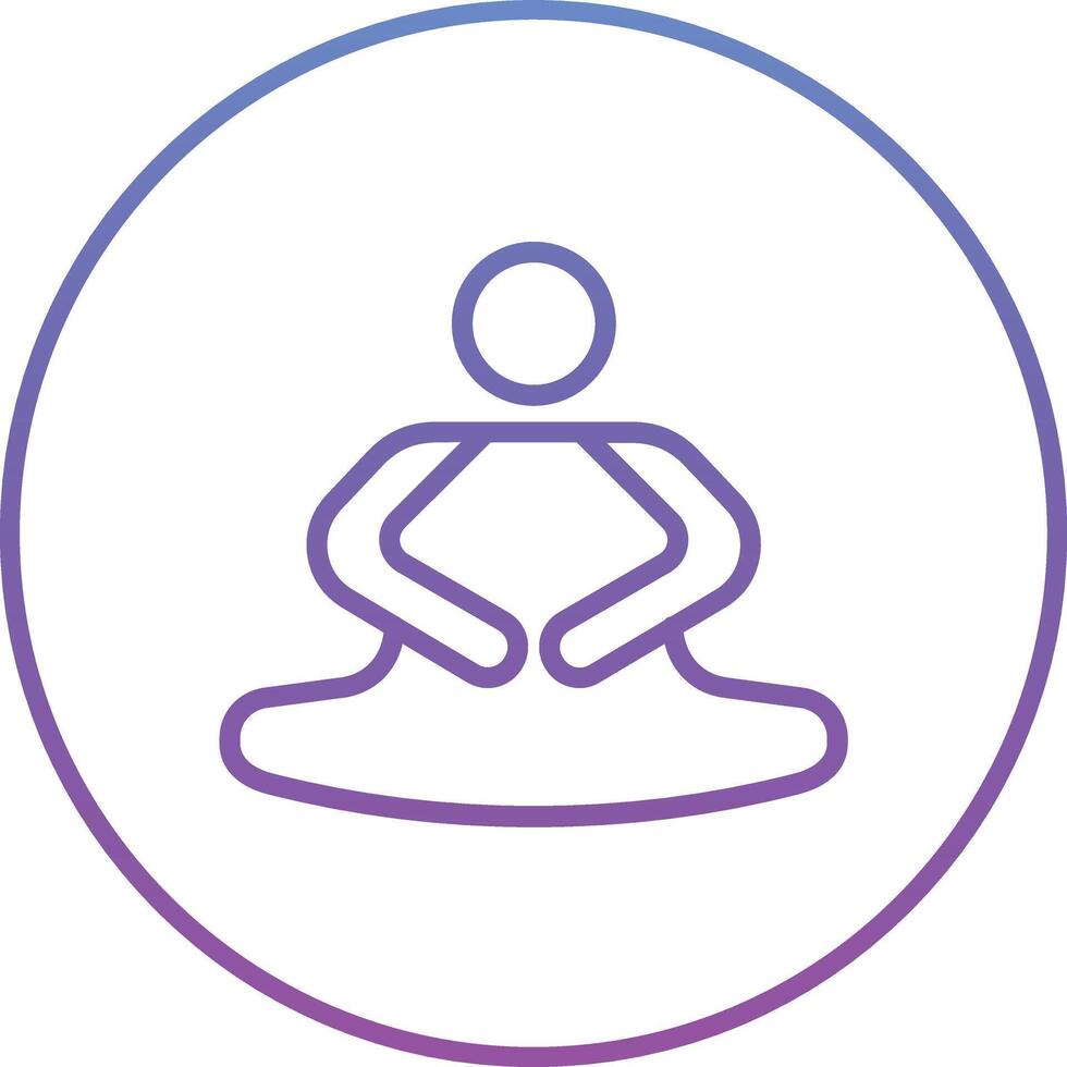 Yoga Vector Icon