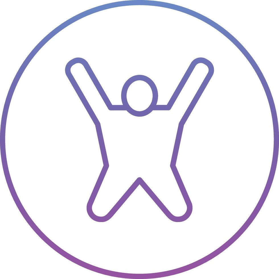 Extended Pose Vector Icon