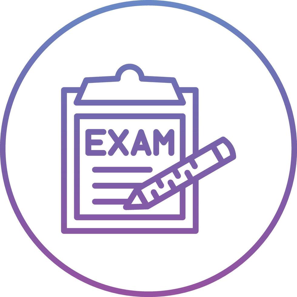 Exam Vector Icon