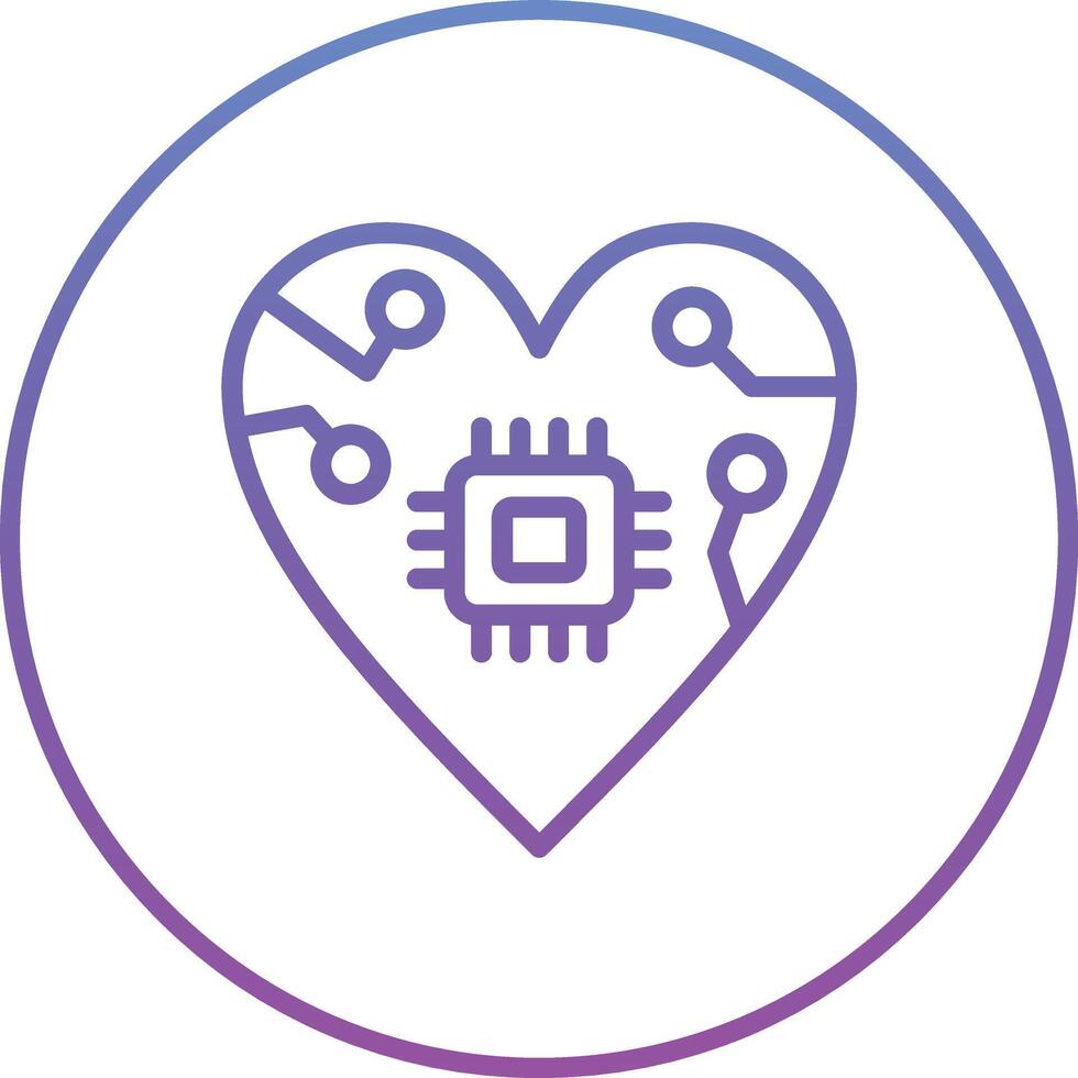 Affective Computing Vector Icon