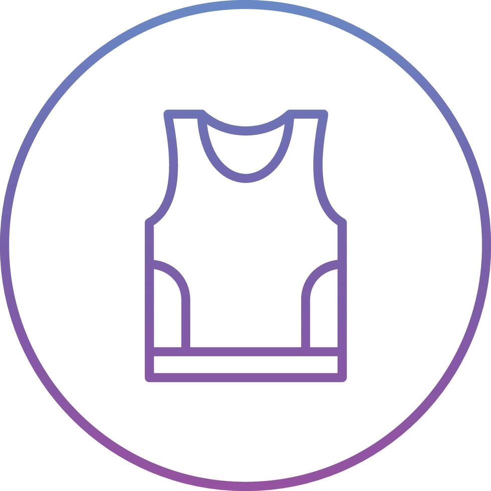 Tank Top Vector Icon