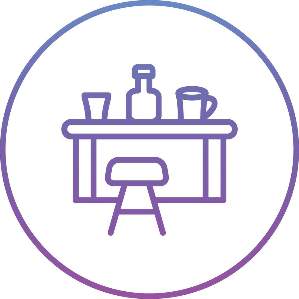 Bar Counter Vector Icon