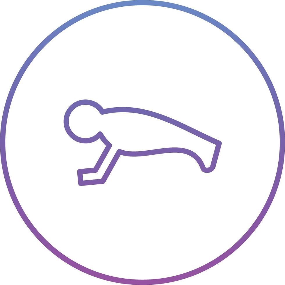 Push Ups Vector Icon