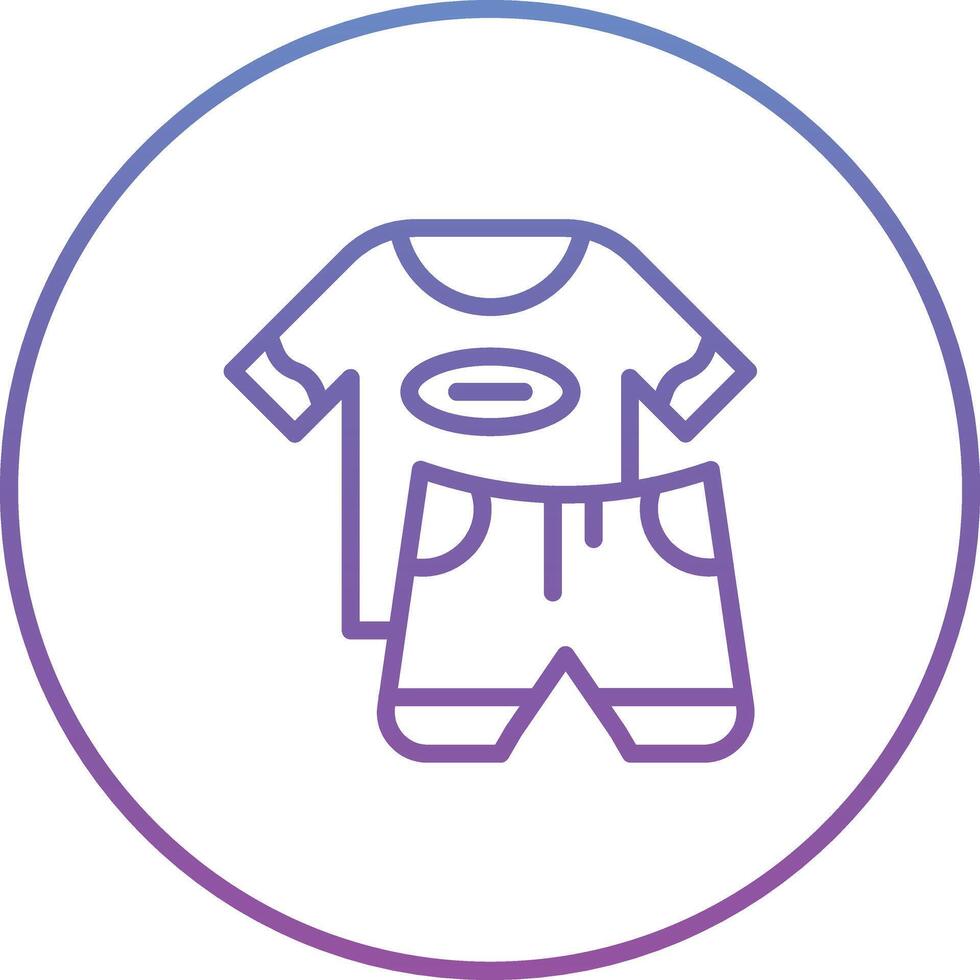 Sportswear Vector Icon