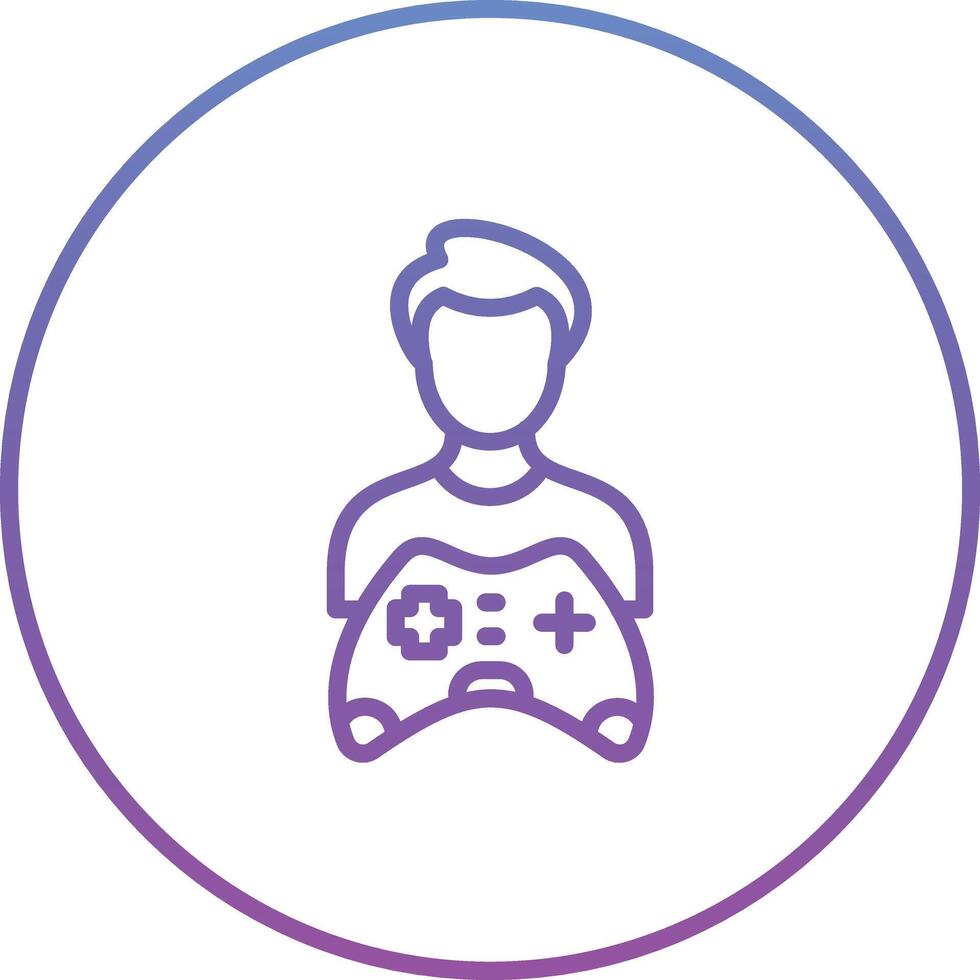 Gamer Vector Icon