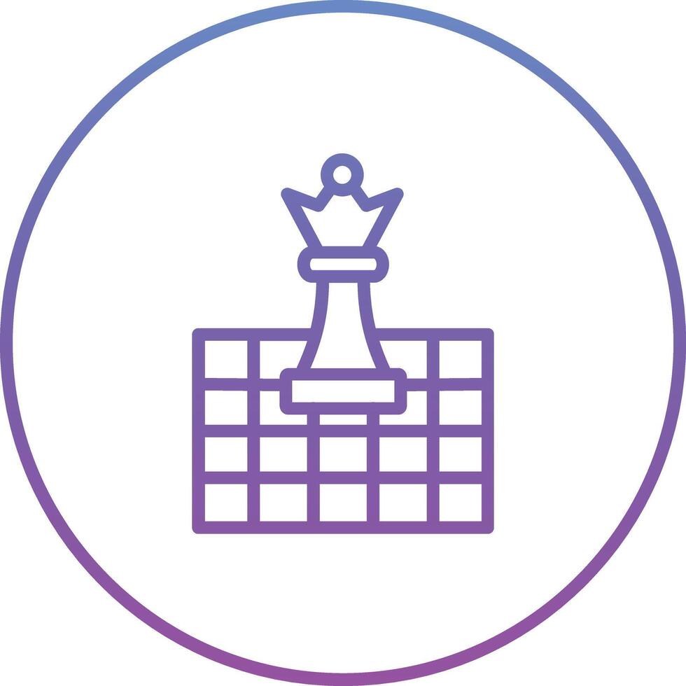 Chess Game Vector Icon