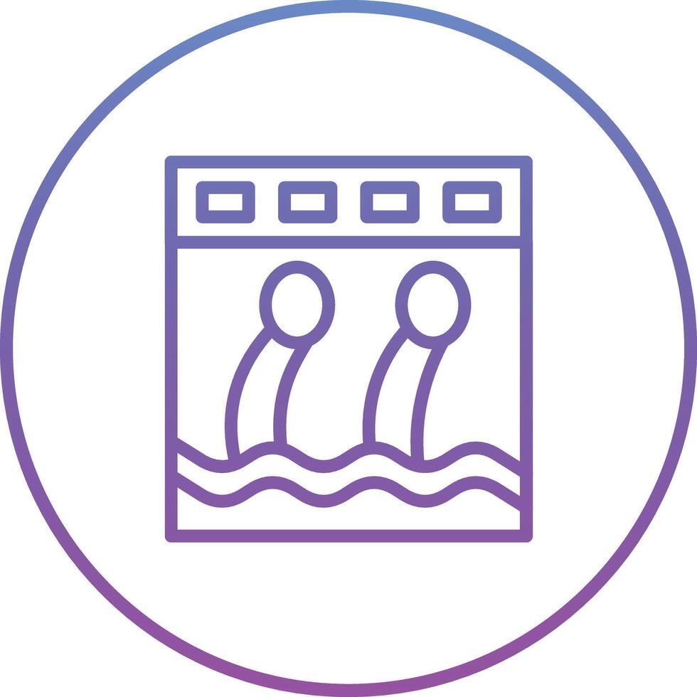 Hydroelectricity Vector Icon