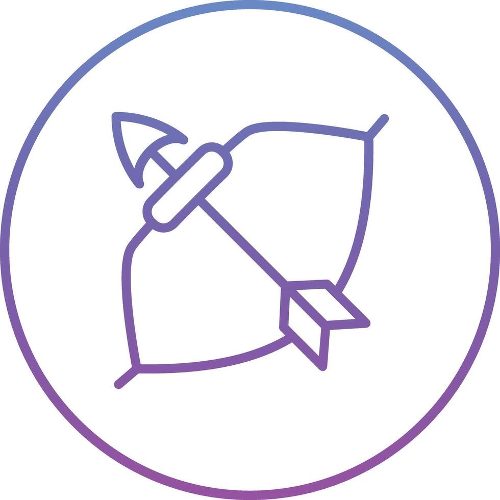 Bow Arrow Vector Icon
