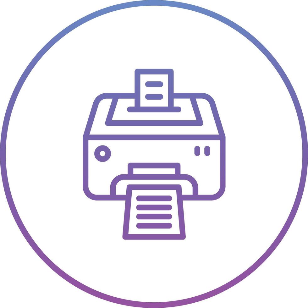 Printer Vector Icon