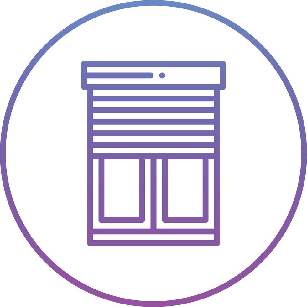 Smart Blind Vector Icon