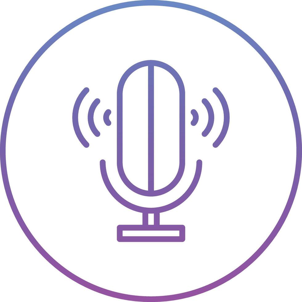 Voice Control Vector Icon