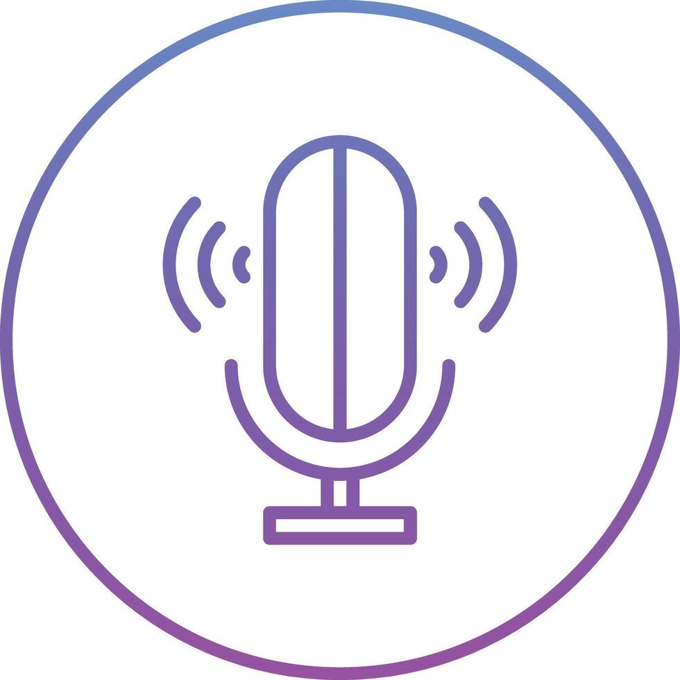 Voice Control Vector Icon