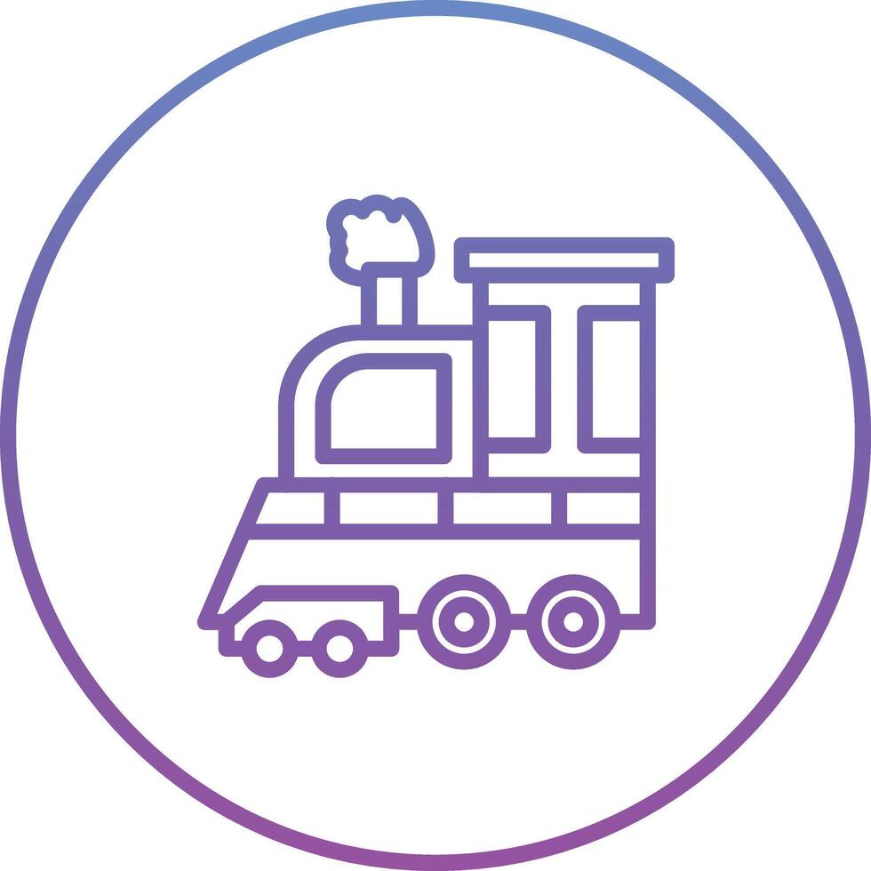 Steam Train Vector Icon