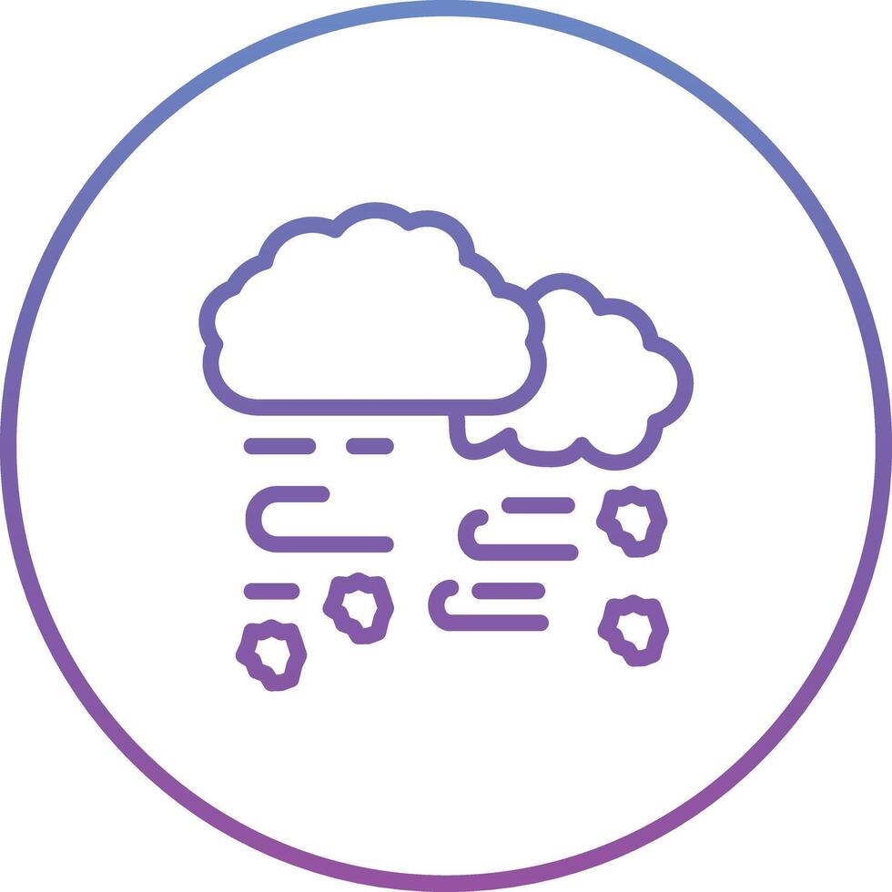 Blizzard Vector Icon