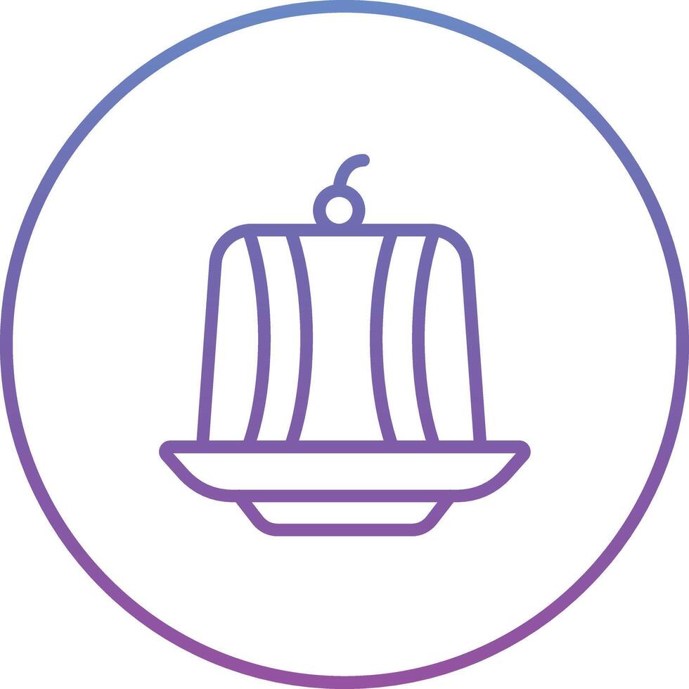 Pudding Vector Icon