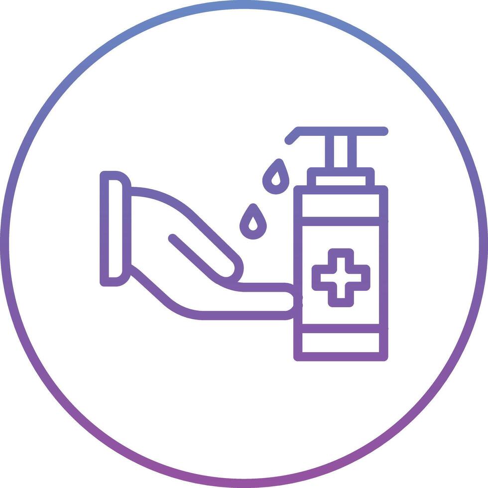 Hand Sanitizer Vector Icon