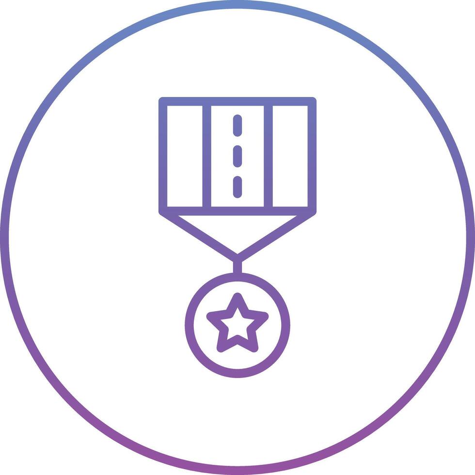 Army Medal Vector Icon