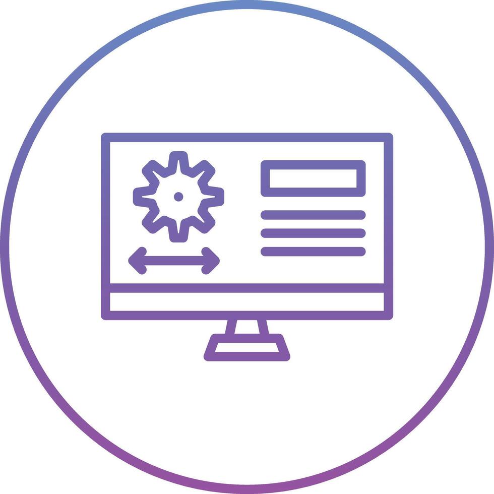 Cad Engineering Vector Icon