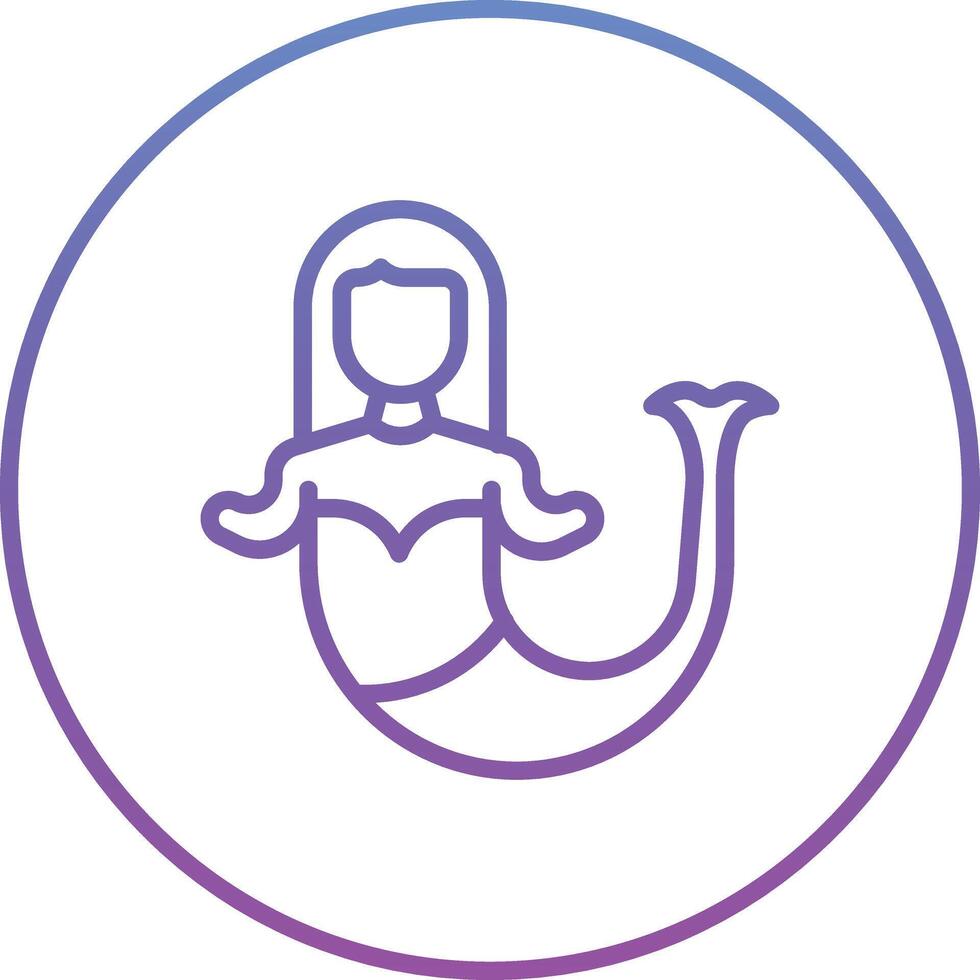 Mermaid Vector Icon