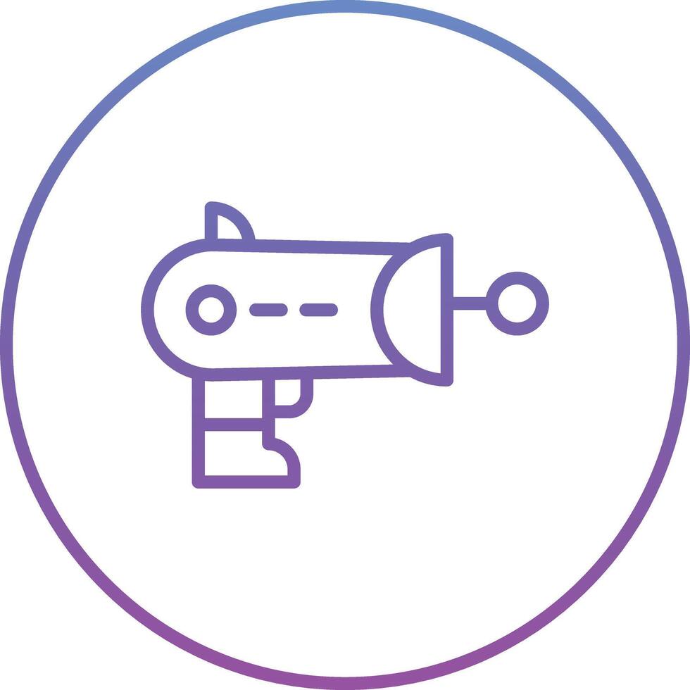 Space Gun Vector Icon