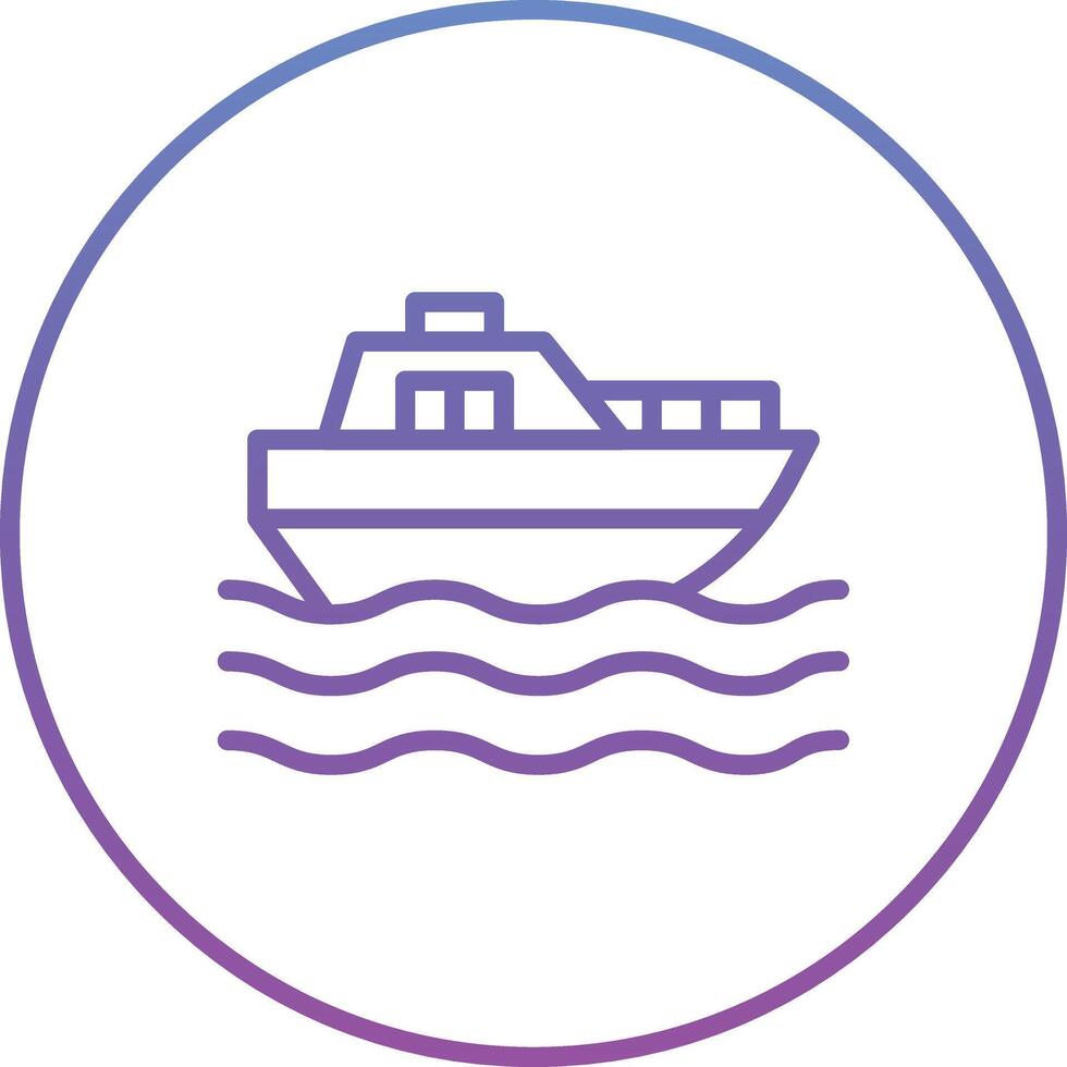 Yachting Vector Icon