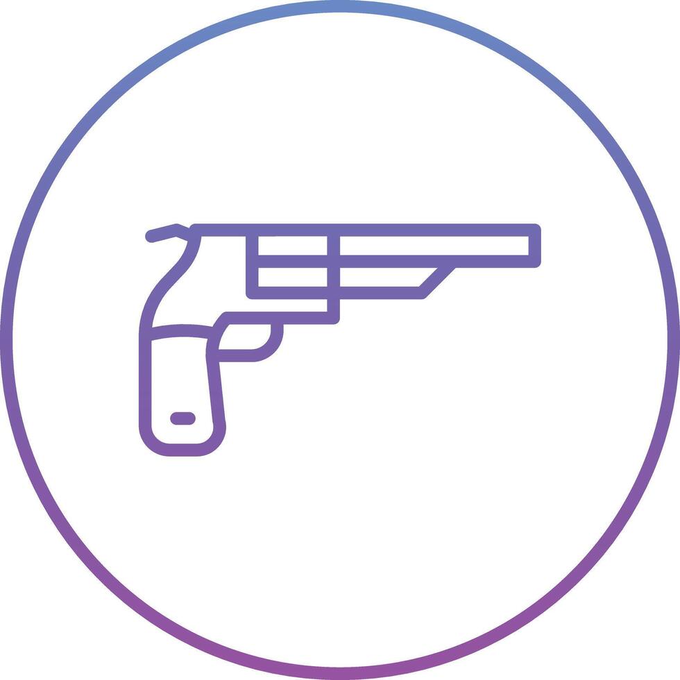 Revolver Vector Icon