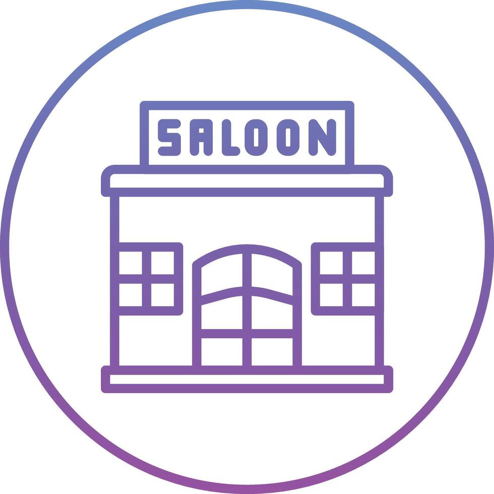 Saloon Vector Icon