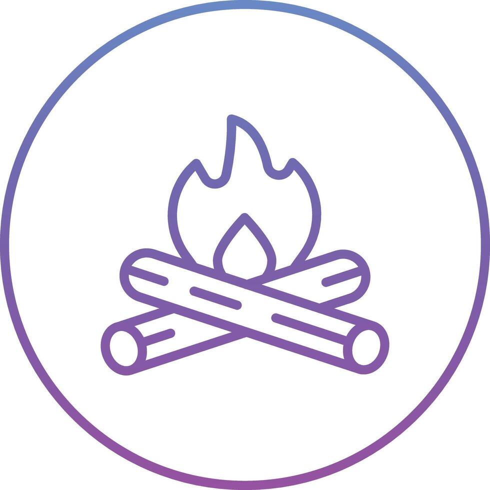 Bonfire Vector Icon