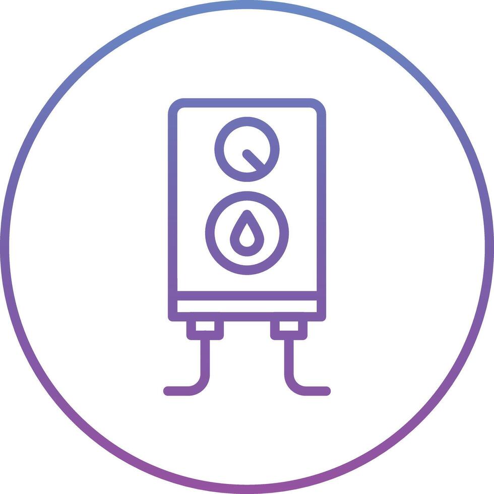 Water Boiler Vector Icon