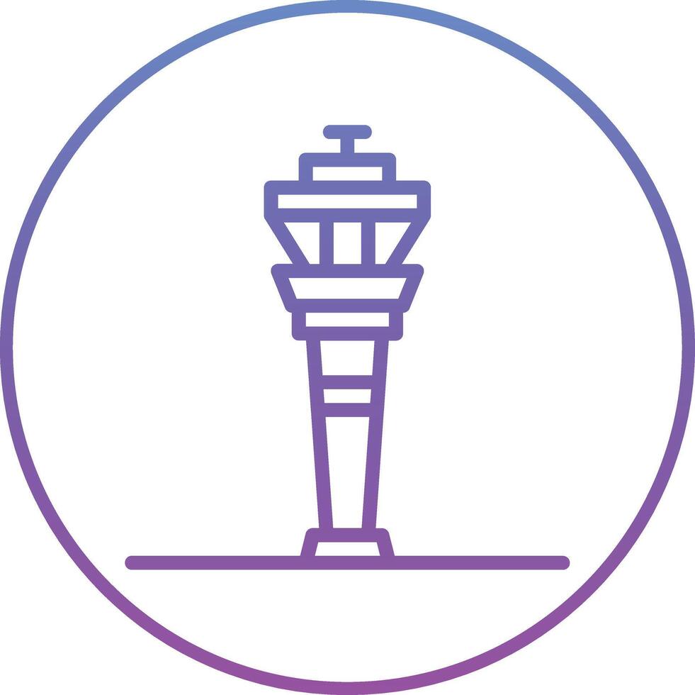 Control Tower Vector Icon
