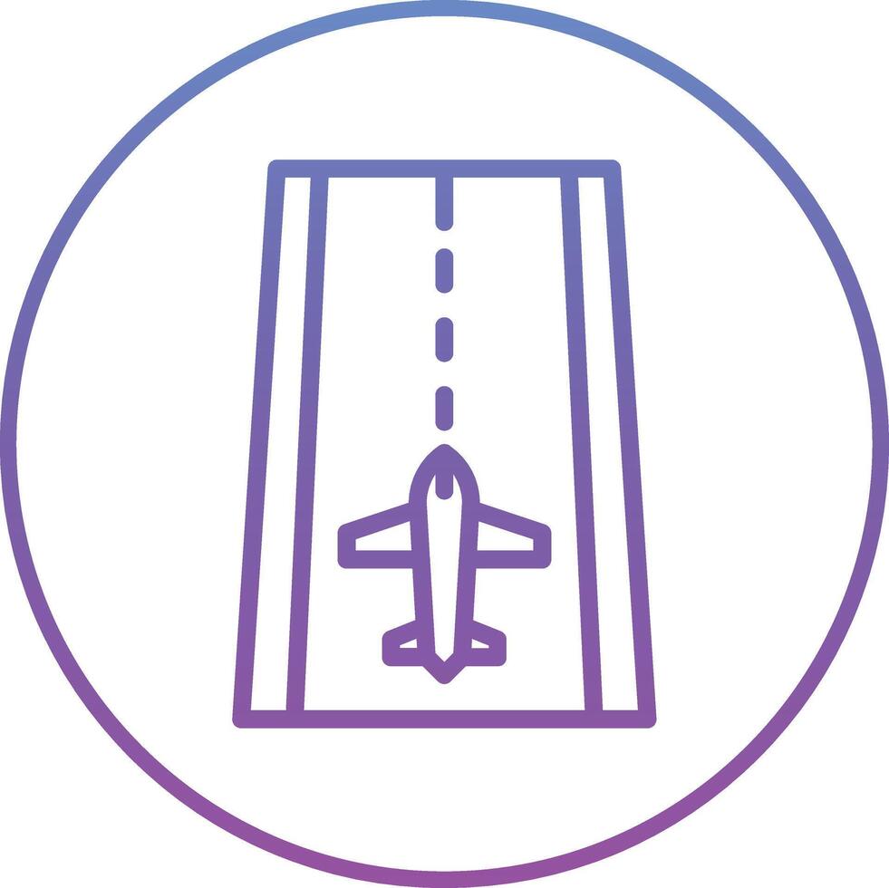 Runway Vector Icon