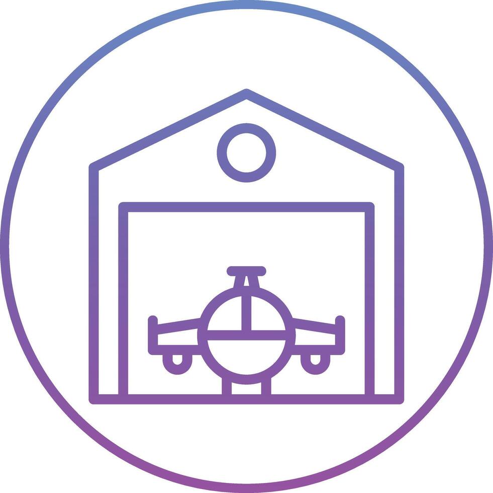 Hangar Vector Icon
