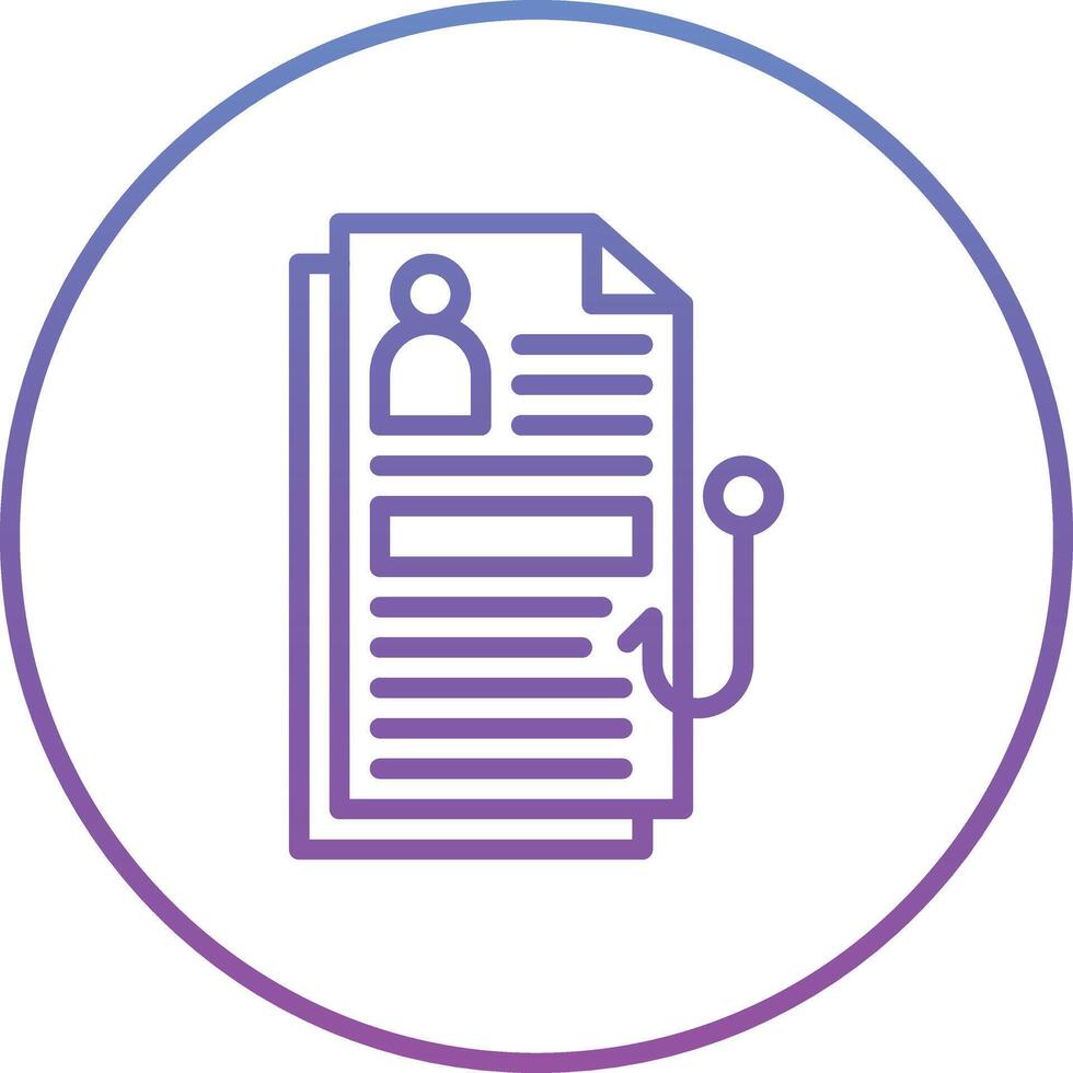 Stealing Documents Vector Icon