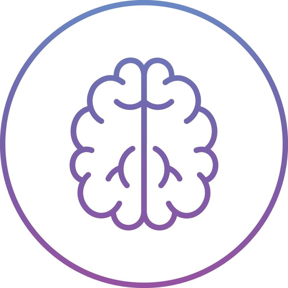 icono de vector de cerebro