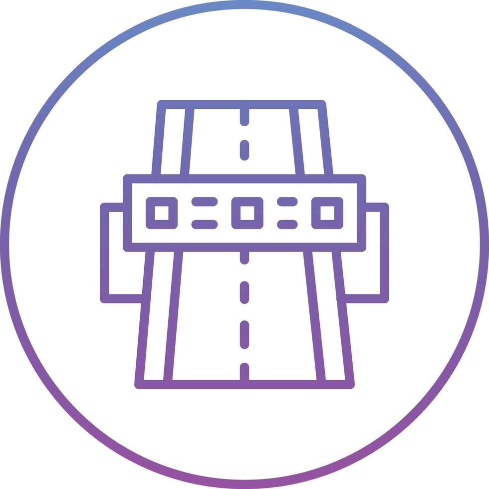 Highway Vector Icon
