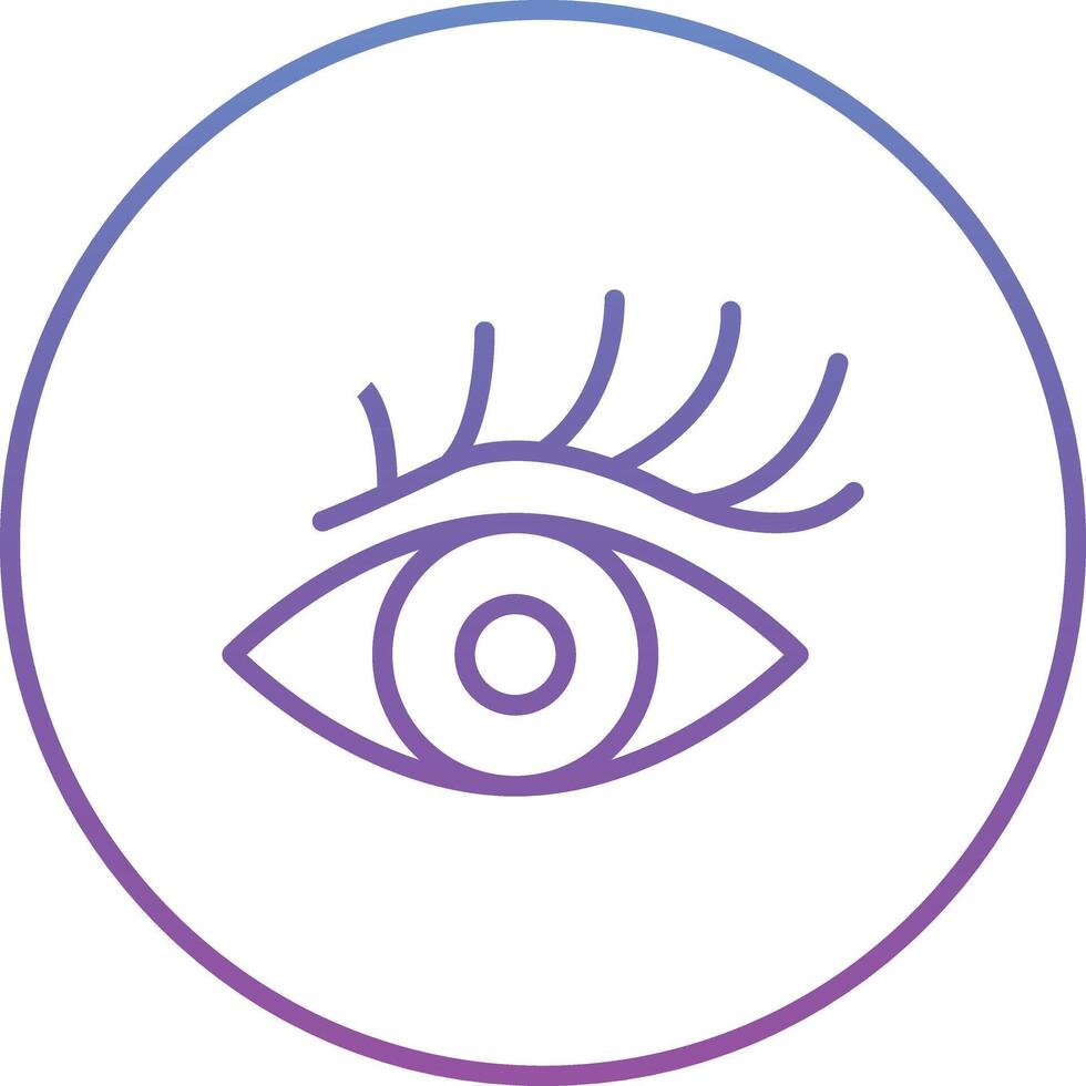 Eyelash Vector Icon