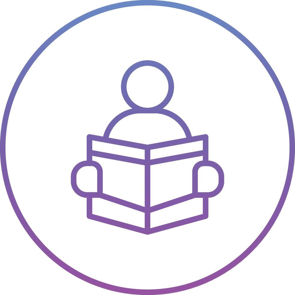 Reading Vector Icon