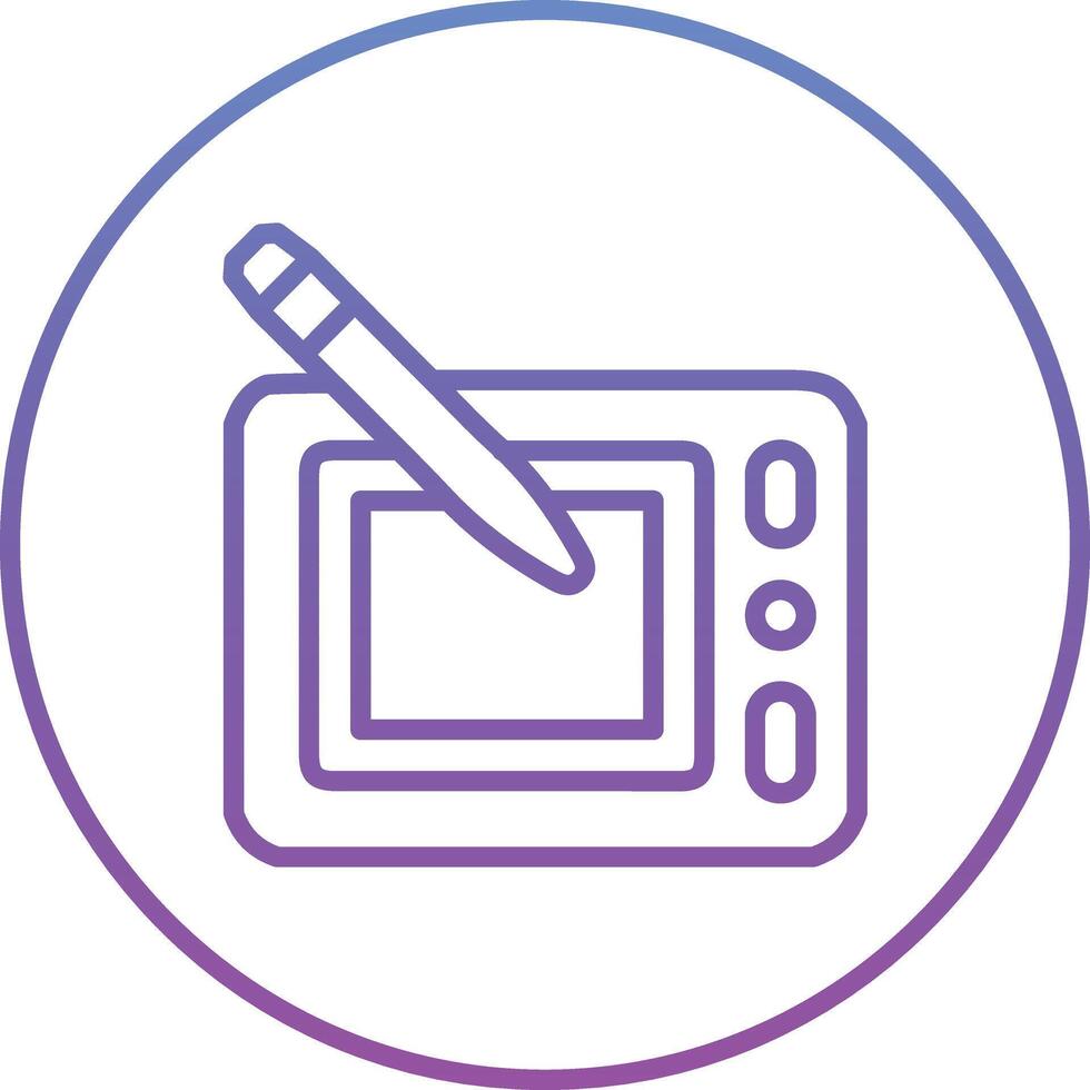 Drawing Tablet Vector Icon