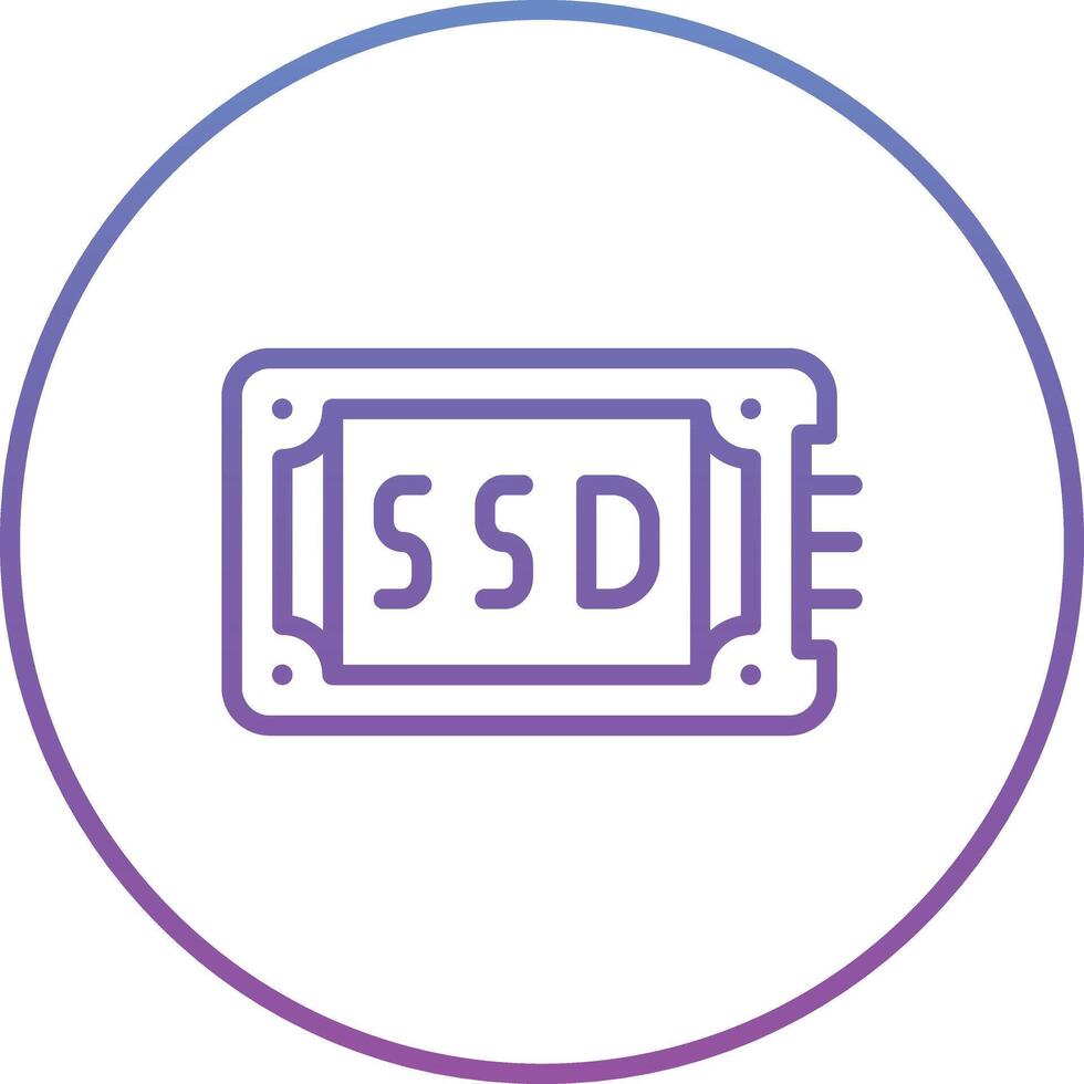 Ssd Vector Icon