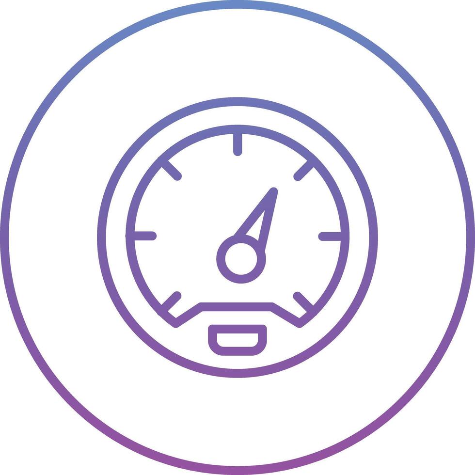 Tachometer Vector Icon