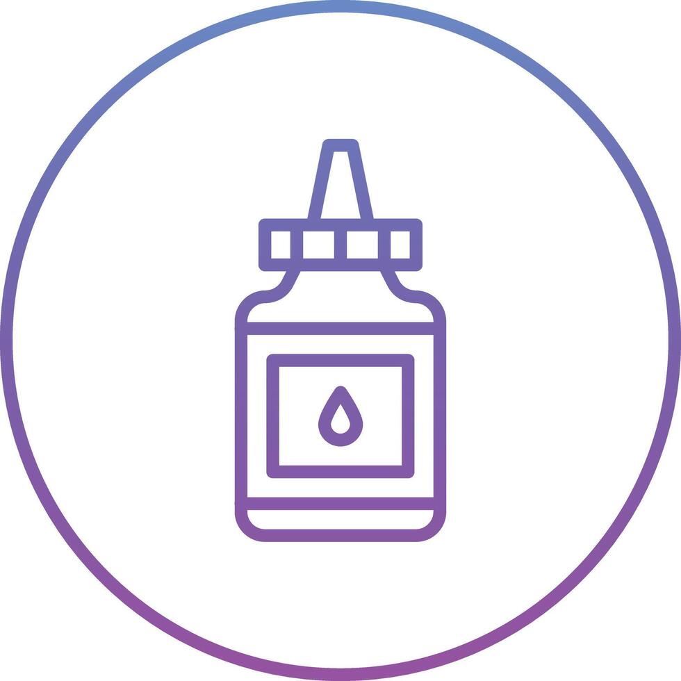 Liquid Glue Vector Icon