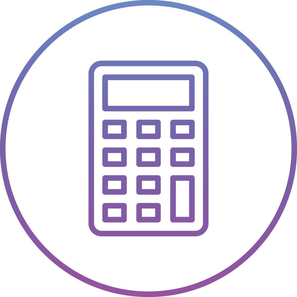 Calculator Vector Icon