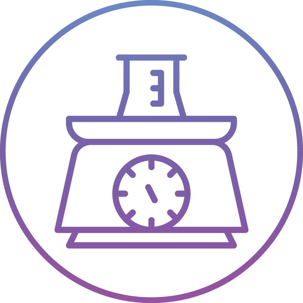 Scale Chemical Vector Icon