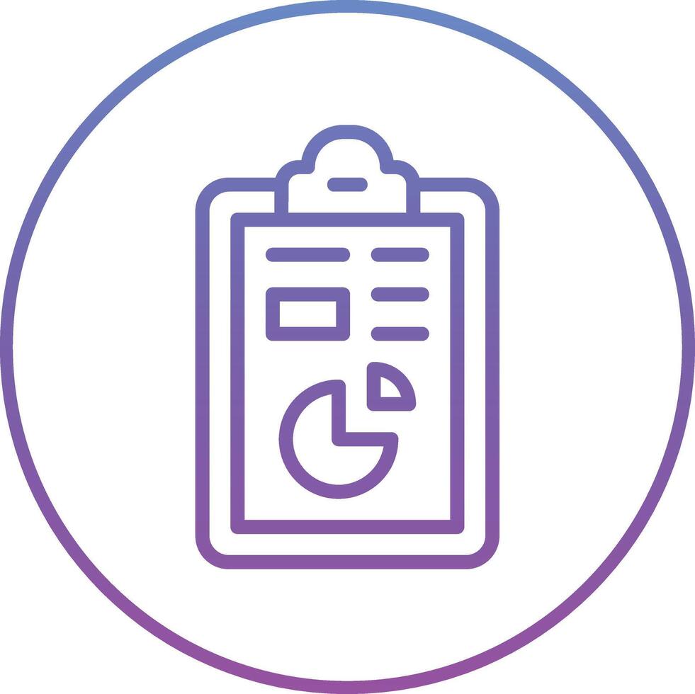 Lab Report Vector Icon