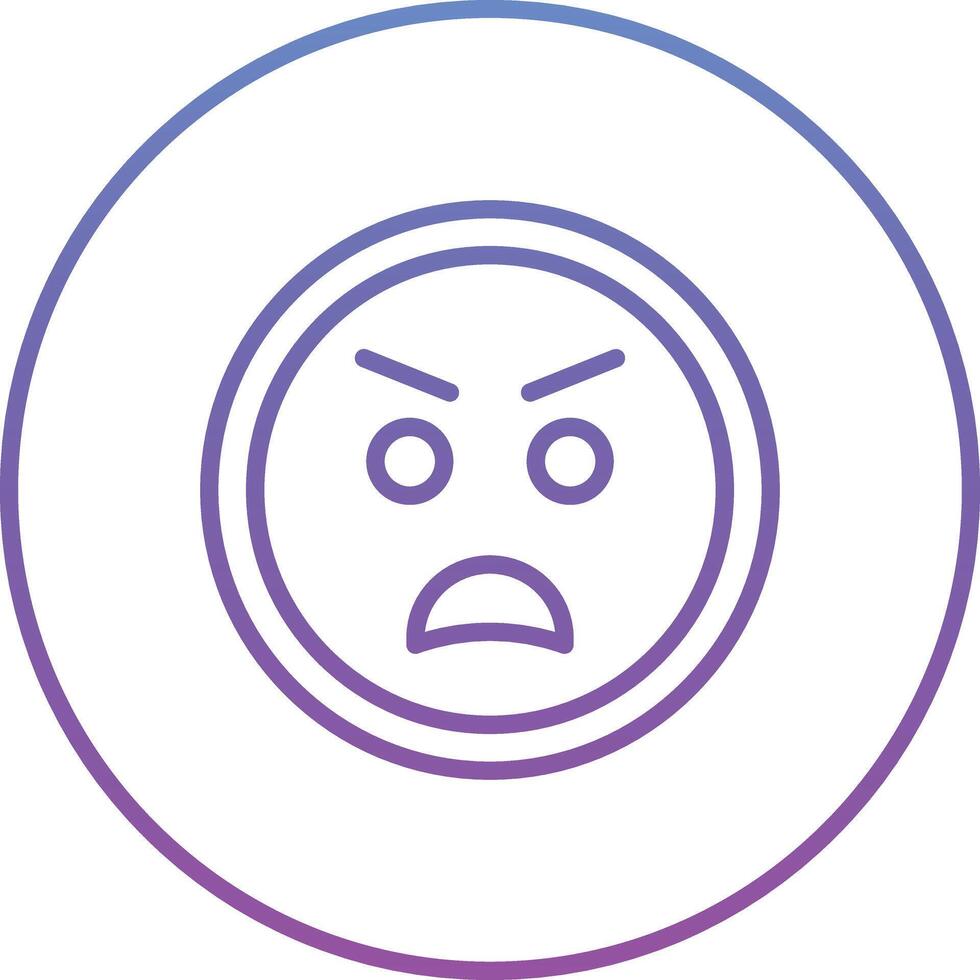 Anger Vector Icon