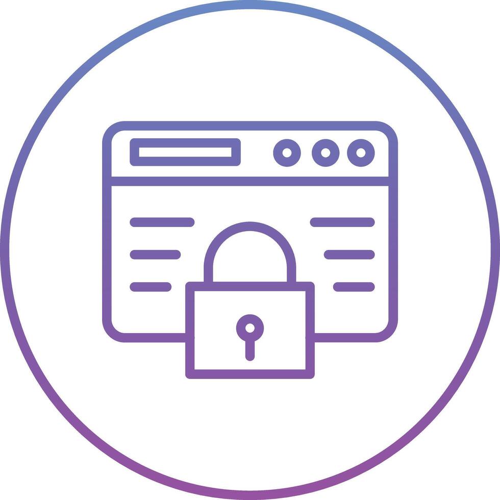 Locked Vector Icon