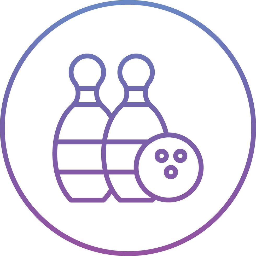 Bowling Vector Icon