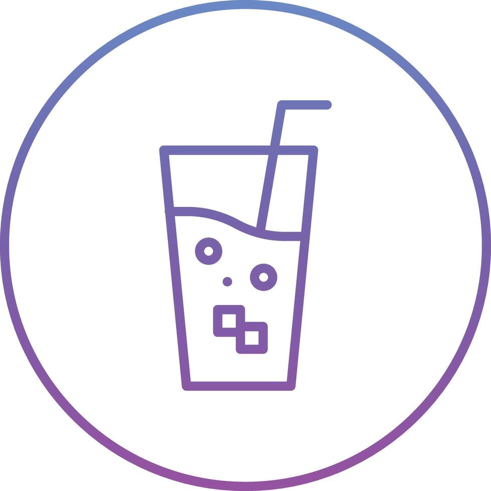 Cold Drink Vector Icon